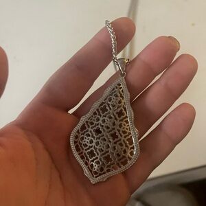 Silver Kendra Scott Necklace